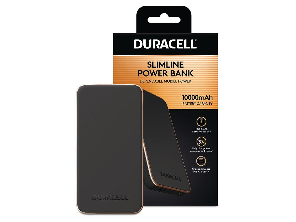 Duracell DRPB3009A powerbank 10000 mAh Sort