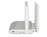 Keenetic Hero 5G (KN-4110) trådløs router 2.5 Gigabit Ethernet Dual-band (2,4 GHz / 5 GHz) Grå, Hvid