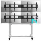 ONKRON FSPRO2L22-S tv-beslag 139,7 cm (55") Aluminium, Sort