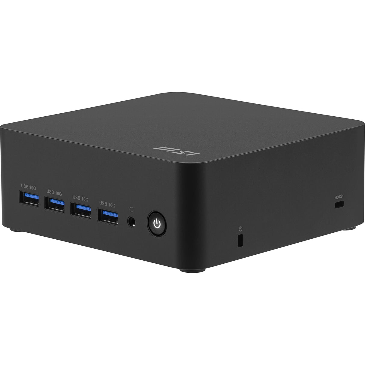 MSI Cubi Z AI 8M-006BEU USFF Sort 8845HS AMD SoC 5,1 GHz Indbyggede højttaler(e)