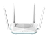 D-Link R15 trådløs router Gigabit Ethernet Dual-band (2,4 GHz / 5 GHz) Hvid