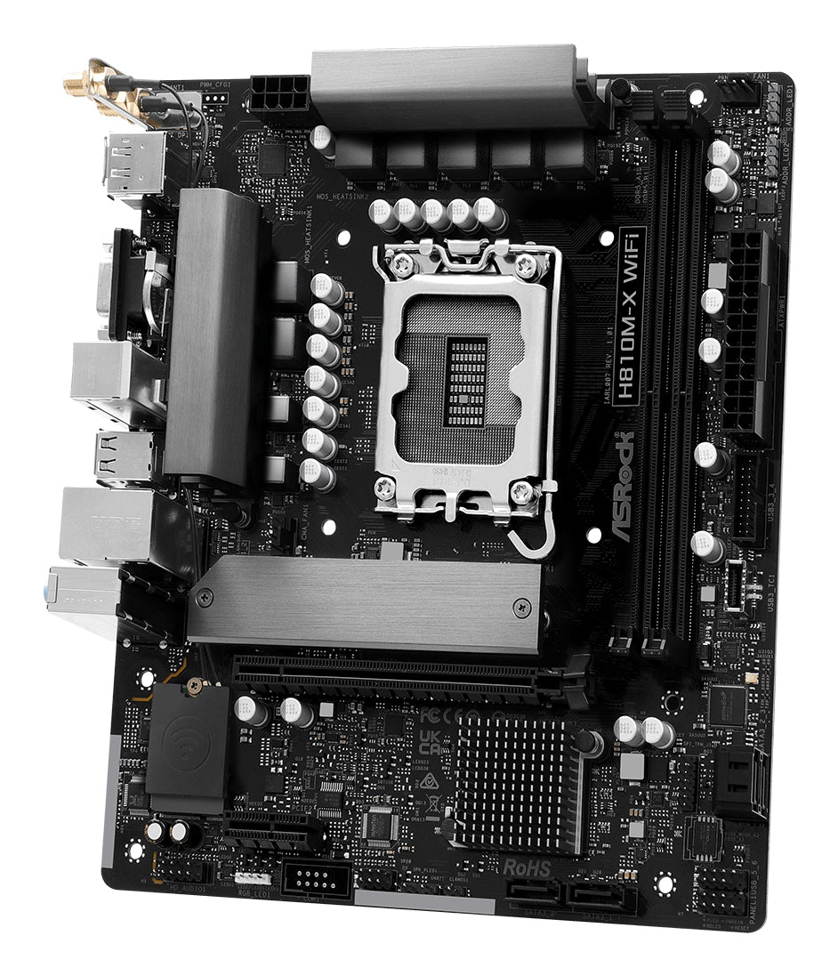 ASRock H810M-X WiFi Micro-ATX LGA1851
