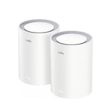 Cudy M3000(2-PACK) V2.0 mesh Wi-Fi-system Dual-band (2,4 GHz / 5 GHz) Wi-Fi 6 (802.11ax) Hvid Intern