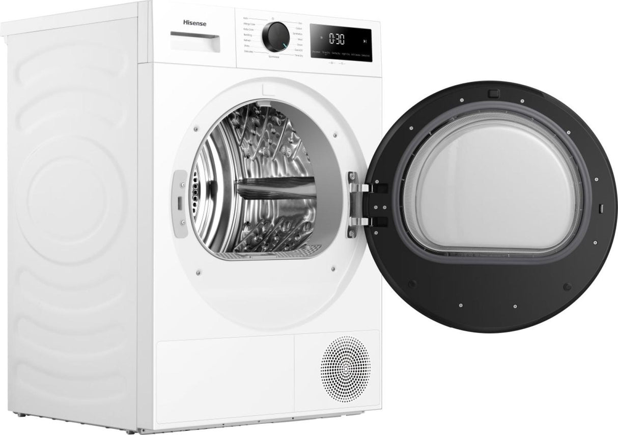 Hisense DH1I900BWCCA kondenstørretumbler med varmepumpe
