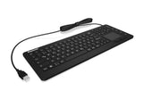 KeySonic KSK-6231 INEL (CH) keyboard Industrial USB QWERTZ Swiss Black