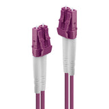 Lindy 46340 InfiniBand og fiberoptisk kabel 1 m LC Violet