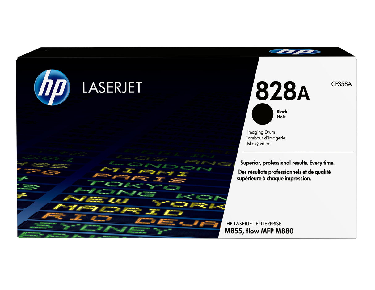 HP 828A LaserJet Image-tromle, sort