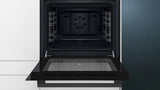 Siemens iQ100 HB010FBA1 ovn 66 L Sort