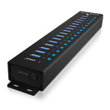 ICY BOX 17-Port Hub with USB 3.2 Gen 1 Type-A interface