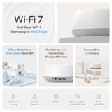 TP-Link DECO BE25(3-PACK) mesh Wi-Fi-system Dual-band (2,4 GHz / 5 GHz) Wi-Fi 7 (802.11be) Hvid 2 Intern