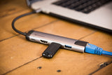 Verbatim 49141 dockingstation USB 3.2 Gen 1 (3.1 Gen 1) Type-C Sort, Sølv