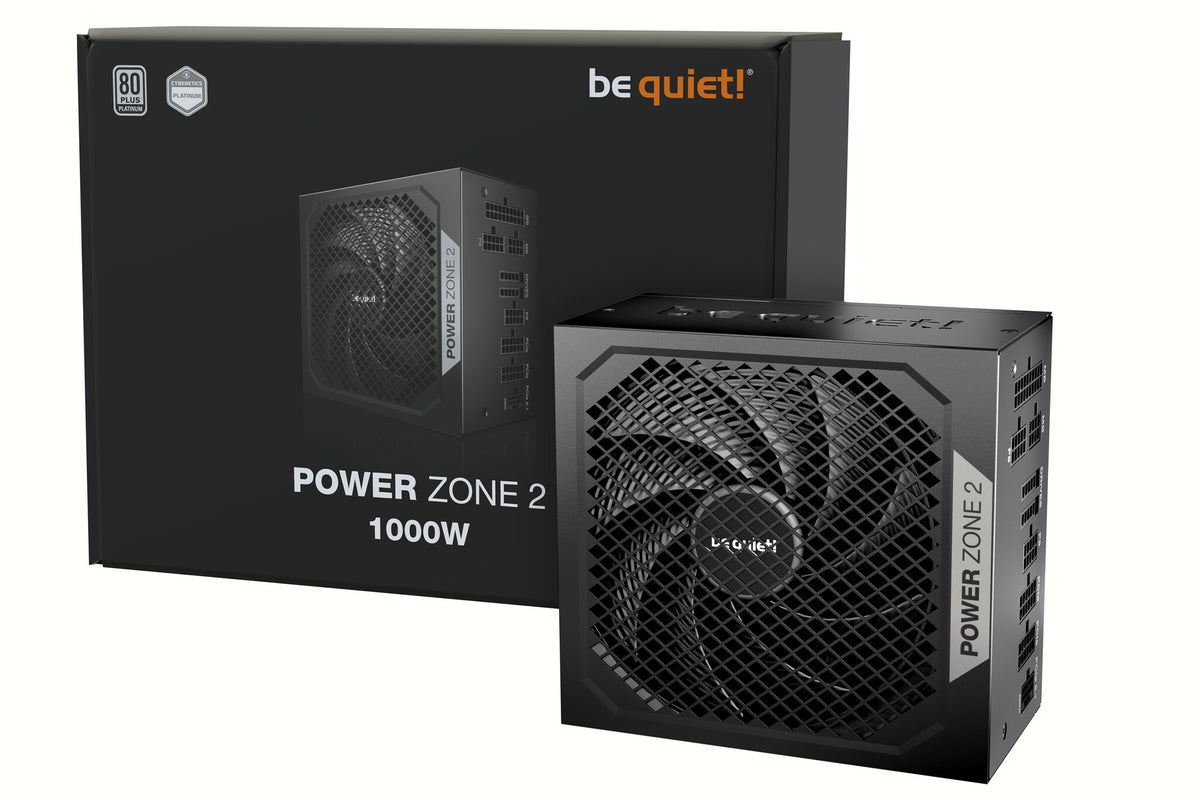 be quiet! POWER ZONE 2 1000W enhed til strømforsyning 20+4 pin ATX ATX Sort