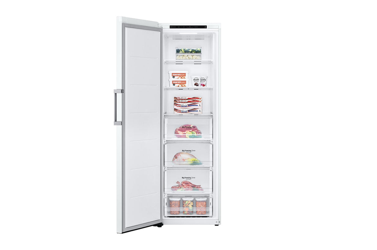 LG GFT41SWGSF fryser Stående fryser Fritstående 324 L Hvid