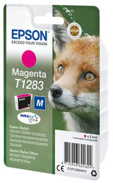 Epson Fox T1283 ræv DURABrite Ultra enkeltpakke magenta blæk