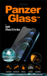 PanzerGlass ® Skærmbeskyttelse iPhone 12 Pro Max | Standard Fit