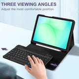 Tech Protect Sc Pen + Tastatur Galaxy Tab A9+ / A11+ Plus 11.0 X210 / X215 / X216 / X230 / X235 / X236 Sort