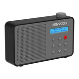 Kenwood CR-M25DAB-H Portable DAB+ radio m/ Bluetooth og indbygget batteri - grå