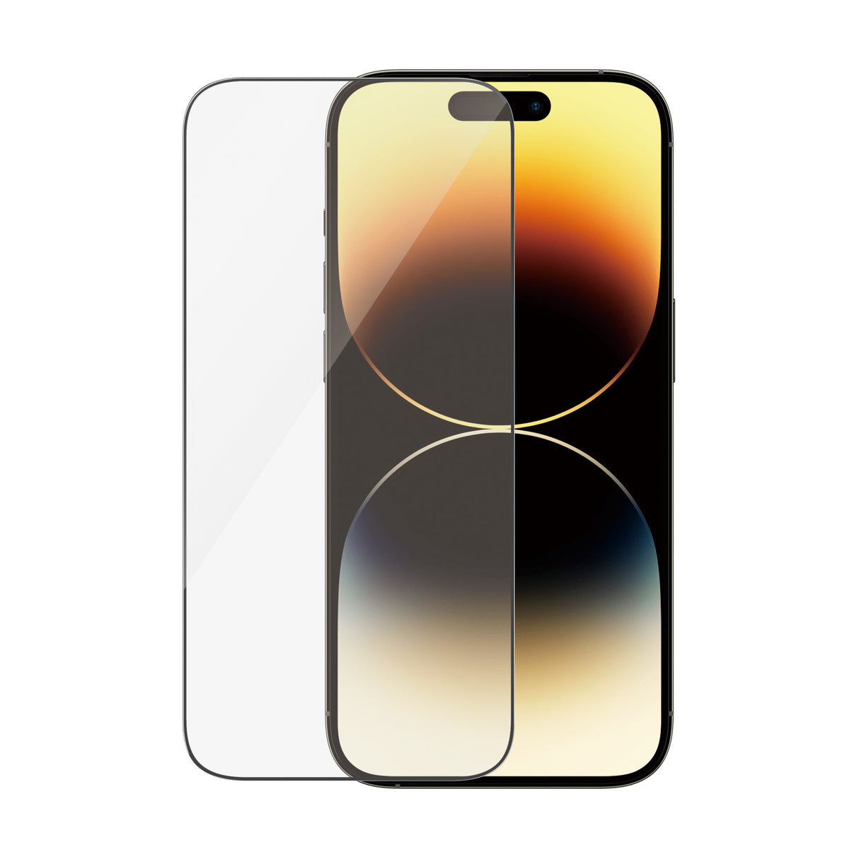PanzerGlass ® Skærmbeskyttelse iPhone 14 Pro | Ultra-Wide Fit w. EasyAligner