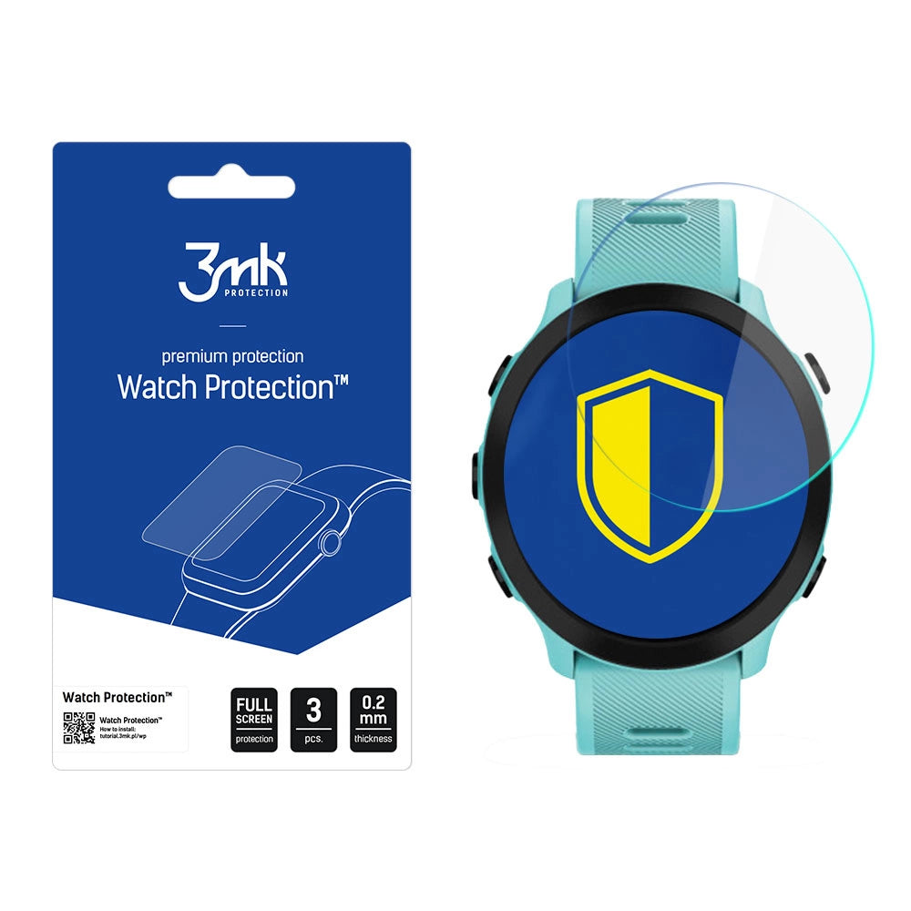 Garmin Forerunner 55 - 3mk Watch ProtectionTM v. FlexibleGlass Lite