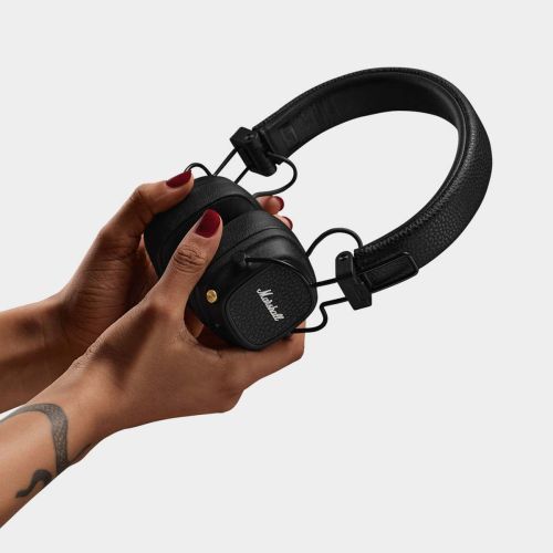 Marshall Major V Bluetooth Wireless On-Ear Headphone Black