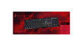SureFire KingPin X2 tastatur Spil USB QWERTY Nordisk Sort, Metallic