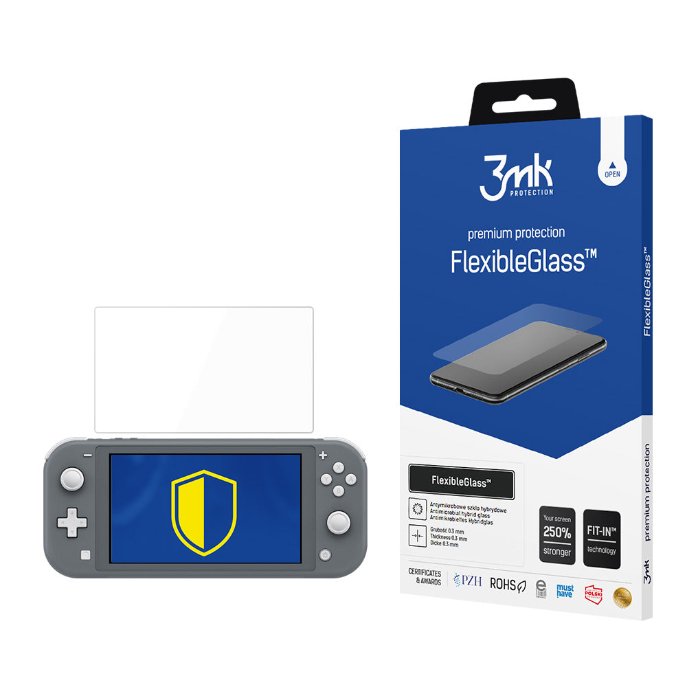 3mk FlexibleGlassTM Hybrid Glass til Nintendo Switch Lite 2019