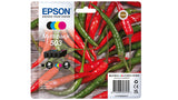 Epson 503 blækpatron 4 stk Original Standard udbytte Sort, Blå, Magenta, Gul
