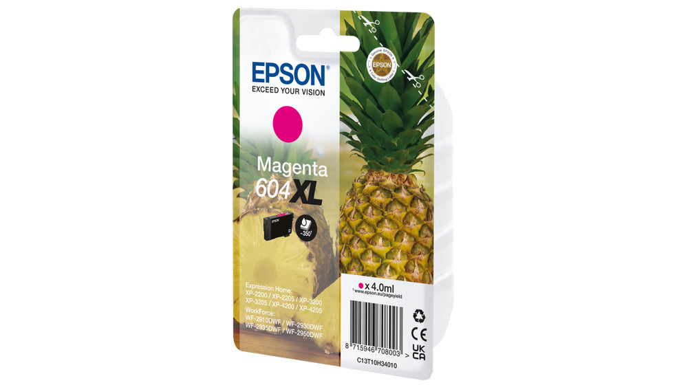 Epson 604XL blækpatron 1 stk Original Højt (XL) udbytte Magenta