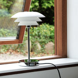 Dyberg Larsen DL20 mathvid/krom bordlampe