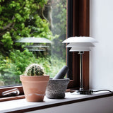 Dyberg Larsen DL20 mathvid/krom bordlampe