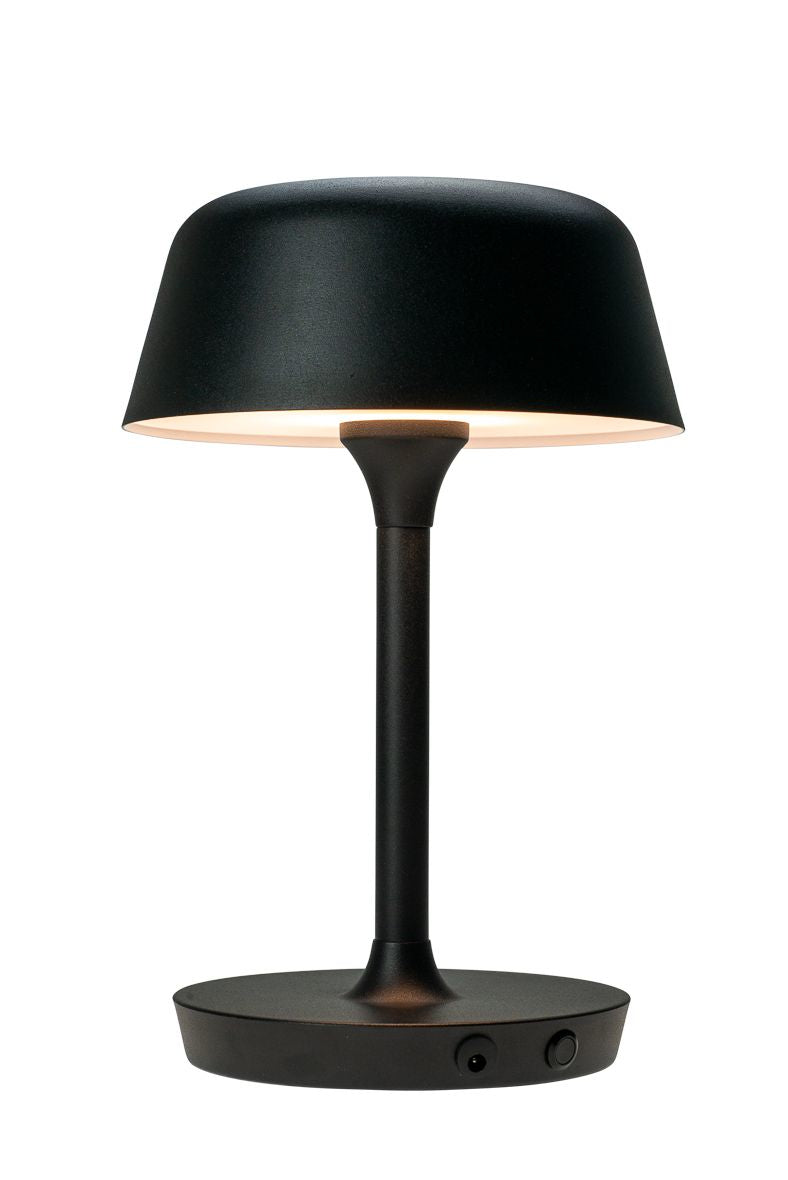 Dyberg Larsen Valencia sort portable bordlampe - Bordlampe