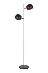 Markslöjd Edgar sort gulvlampe