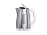 Braun PurShine Kedel 1.7liter Rustfrit stål/hvid