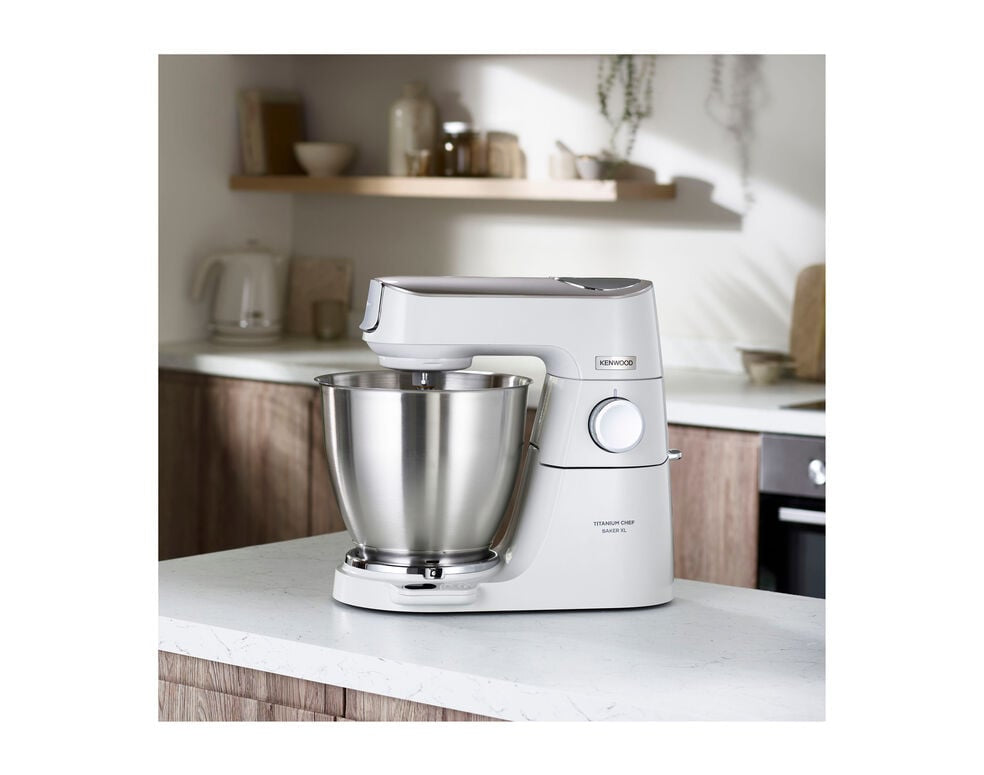 Kenwood Titanium Chef XL KVL65.001WH Køkkenmaskine 7liter 1200W Hvid