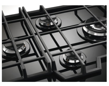 Electrolux KGG6456K Sort Indbygget 59 cm Gaskomfur 4 zone(s)