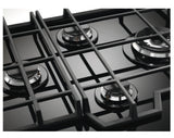 Electrolux KGG6456K Sort Indbygget 59 cm Gaskomfur 4 zone(s)