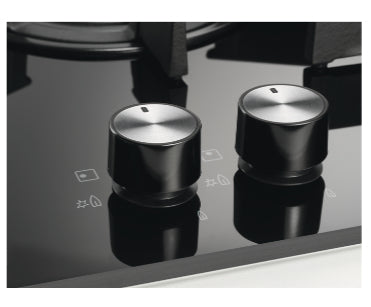 Electrolux KGG6456K Sort Indbygget 59 cm Gaskomfur 4 zone(s)