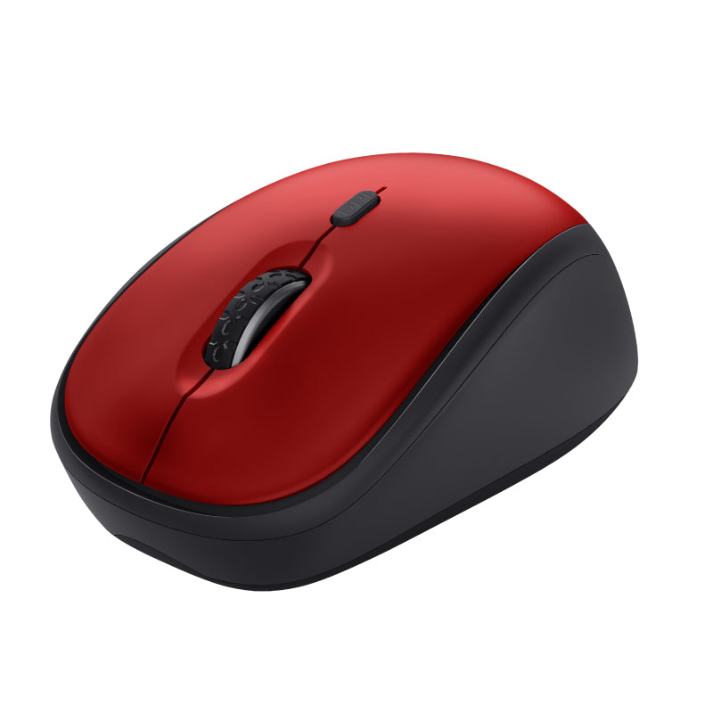 Trust YVI+ wireless mouse ECO 302307 trådløs mus rød