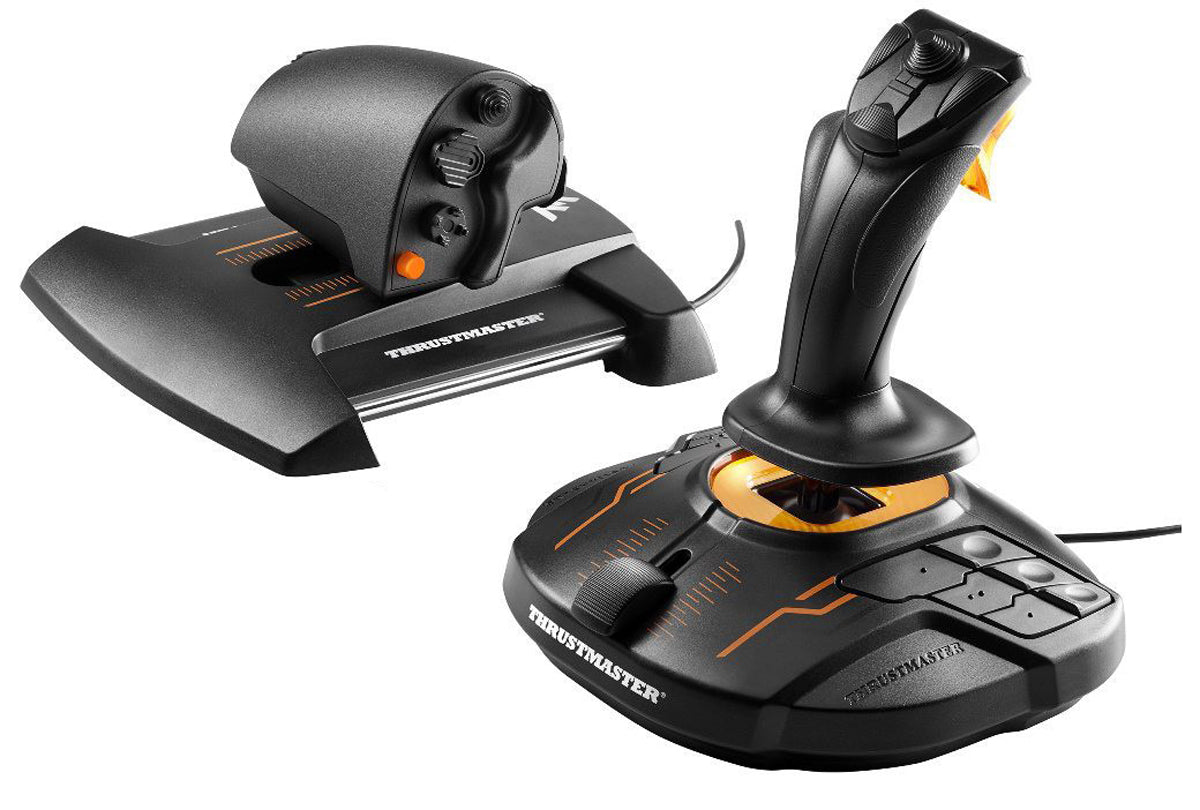 Thrustmaster T16000M FCS Hotas 377011 flight stick bundle