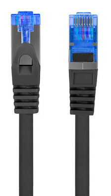 Lanberg PCF6A-10CC netværkskabel Sort 15 m Cat6a S/FTP (S-STP)