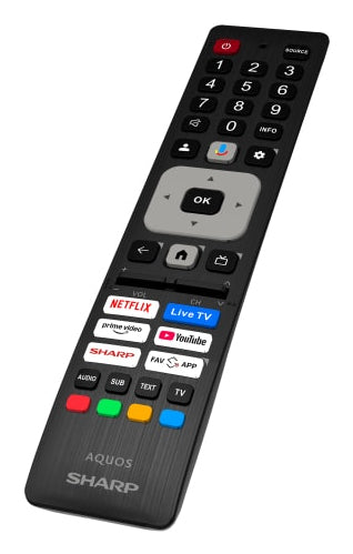 Sharp 55HP6265E TV 139,7 cm (55") 4K Ultra HD Smart TV Wi-Fi Sort