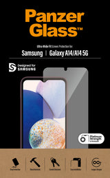 PanzerGlass ® Skærmbeskyttelse Samsung Galaxy A14 | A14 5G | Ultra-Wide Fit
