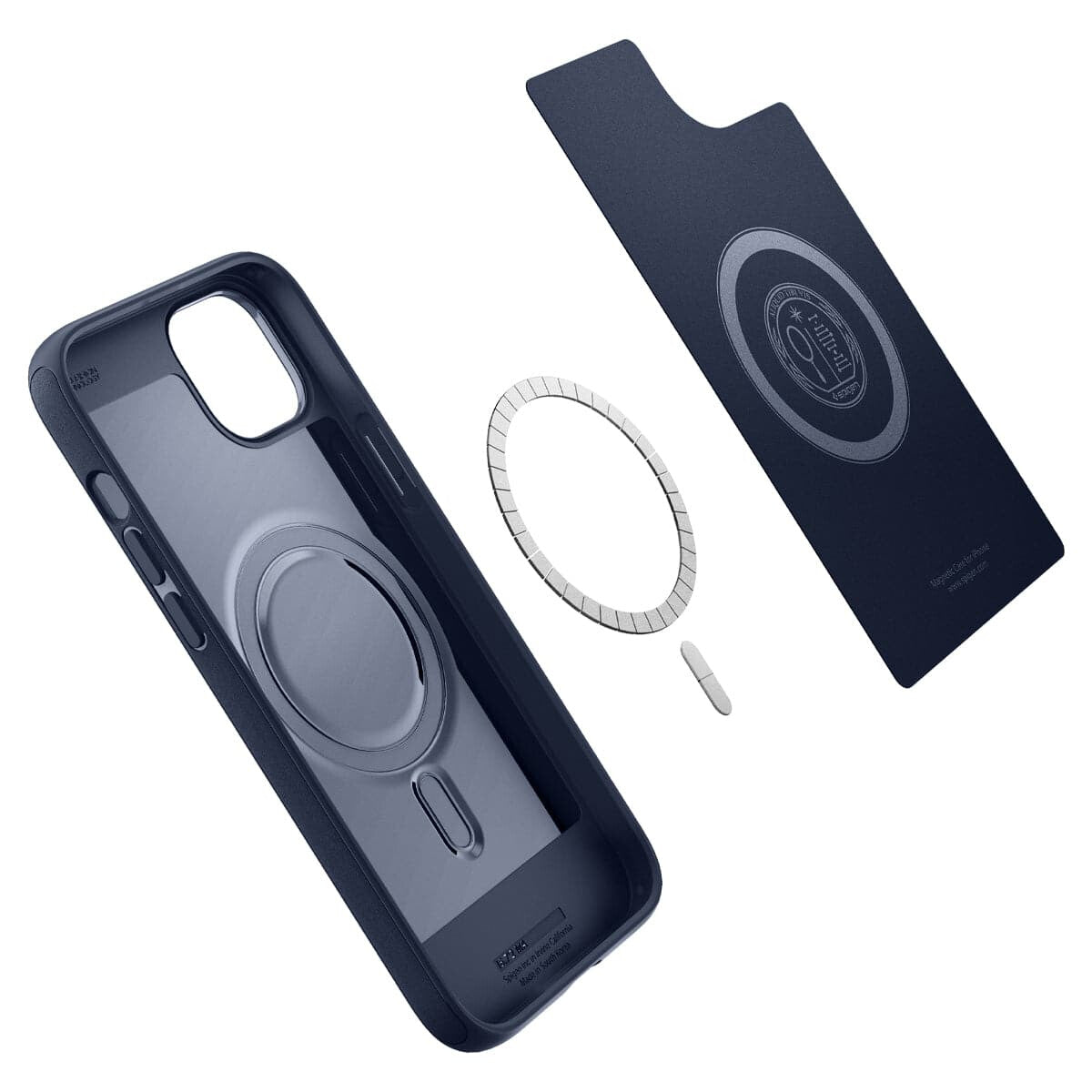 Spigen ACS04919 mobiltelefon etui 17 cm (6.7") Cover Blå