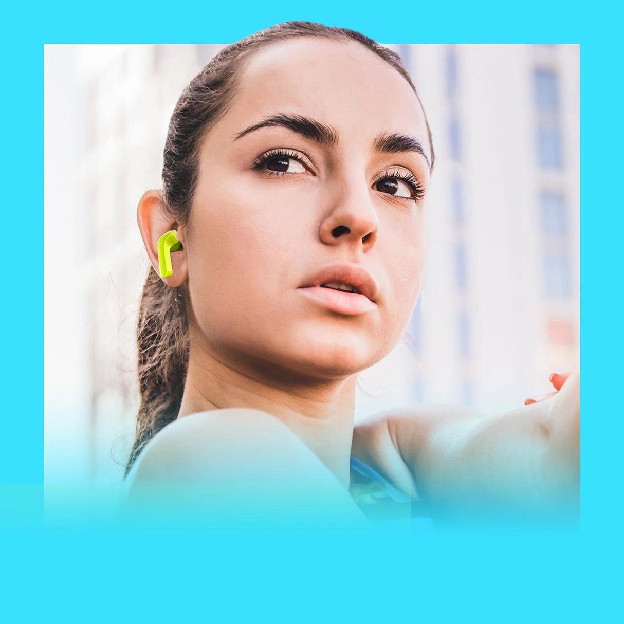 Acefast T6 TWS Bluetooth In-Ear trådløse hovedtelefoner - Grøn