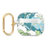 Guess GUA3HHFLN AirPods 3 cover green/green Flower Strap Collection