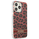 Guess GUHCP13LHSLEOR iPhone 13 Pro / 13 6.1" red/red hardcase Leopard