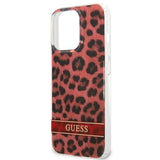 Guess GUHCP13LHSLEOR iPhone 13 Pro / 13 6.1" red/red hardcase Leopard