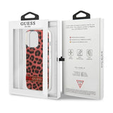 Guess GUHCP13LHSLEOR iPhone 13 Pro / 13 6.1" red/red hardcase Leopard