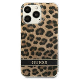 Guess GUHCP13LHSLEOW iPhone 13 Pro / 13 6.1" brown/brown hardcase Leopard