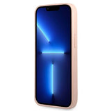 Guess GUHCP13SPSATLP iPhone 13 mini 5.4" pink/pink hardcase SaffianoTriangle Logo